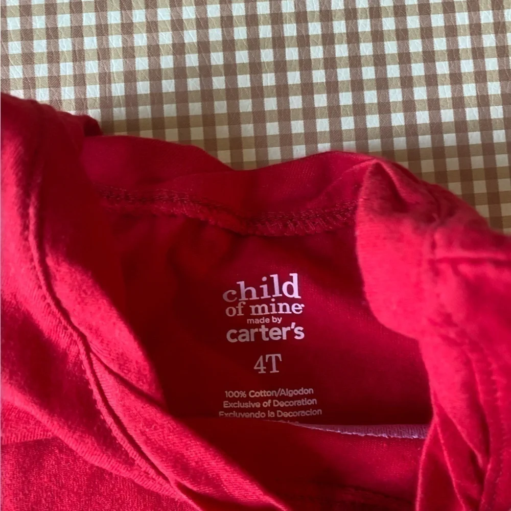 Carter’s All American Cutie Red tank top. Size 4. NWT‎